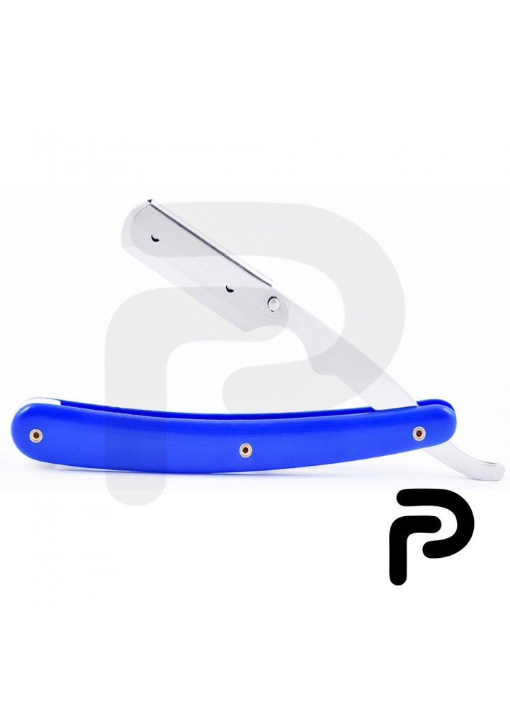 Plastic handle Straight Razor replaceable blade